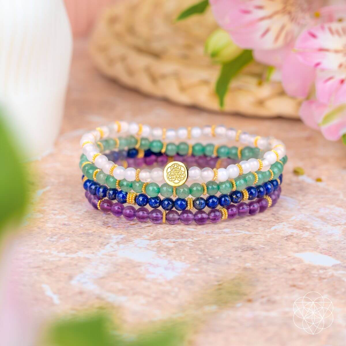 Luck & Success Bracelet Set, Pack of 4