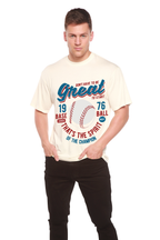 Great Baseball Men's Bamboo Viscose/Organic Cotton Short Sleeve Graphic T-Shirt