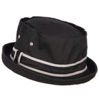 Big Size Striped Hat Band Fisherman Bucket Hat