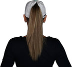 Hawaii Hat - Low Profile - Ponytail - Teal / White - Laser Mesh