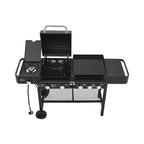 Castelle Flame Heavy-Duty All-In-One Outdoor 5-Burner 56K BTU Liquid Propane Grill (SAK57124)