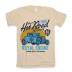 Heavy Hot Road Men's Bamboo Viscose/Organic Cotton Short Sleeve Graphic T-Shirt