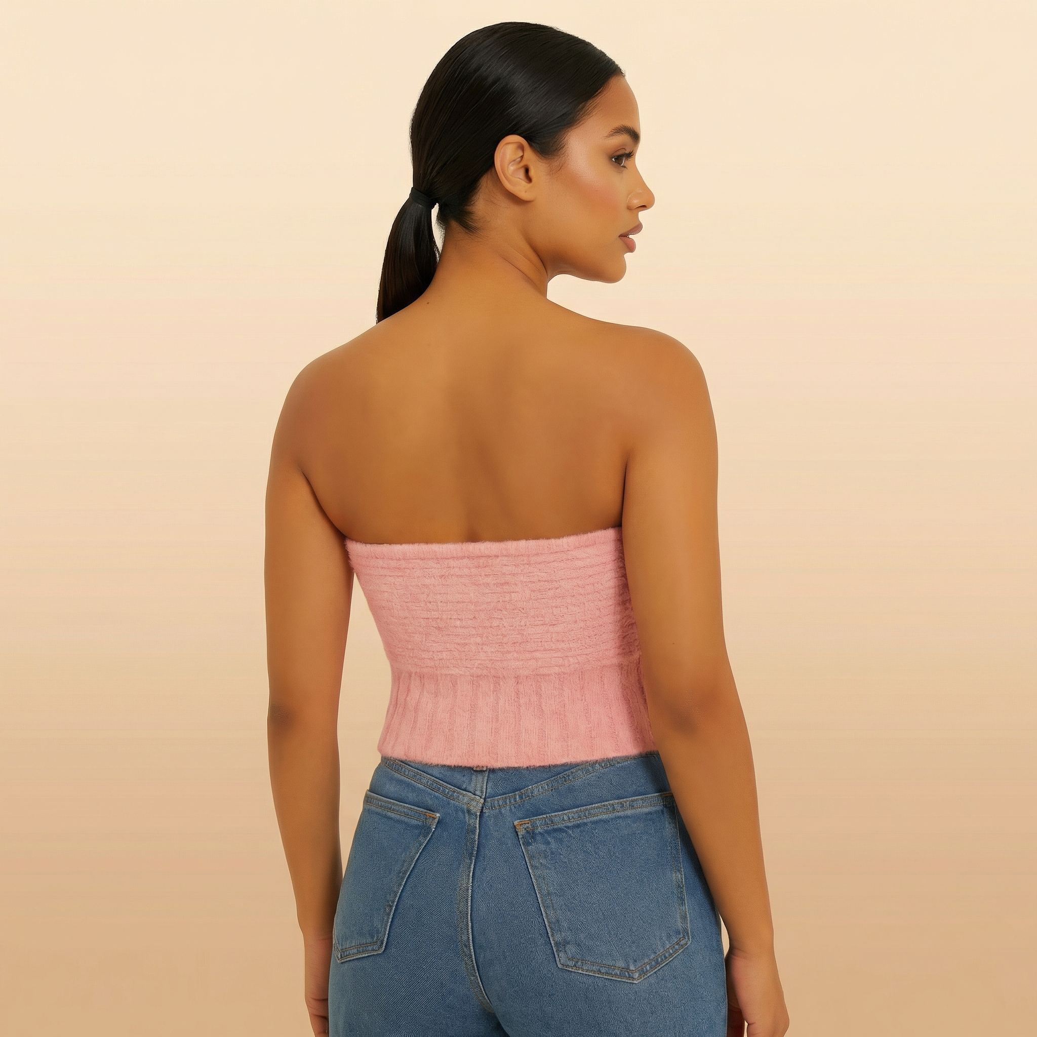 Sleek Knit Tube Top