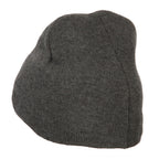 Big Size 8 Inch New Solid Color Short Beanie