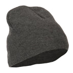 Big Size 8 Inch New Solid Color Short Beanie