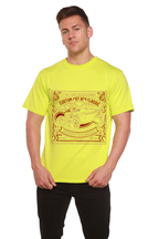 Hot Rod Men's Bamboo Viscose/Organic Cotton Short Sleeve Graphic T-Shirt