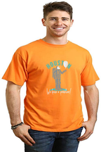 HOUSTON Men's Bamboo Viscose/Organic Cotton Short Sleeve Graphic T-Shirt