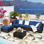 6 Pieces Outdoor Patio Rattan