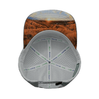 Idaho Hat - Flat Bill - Cork - Gray / White - Jersey Mesh