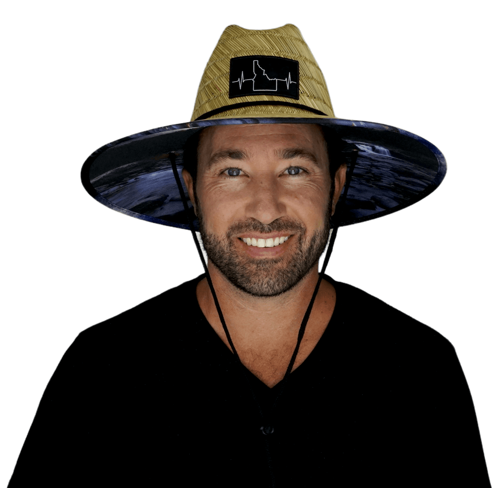 Idaho Straw - Sun Hat - McCall Night