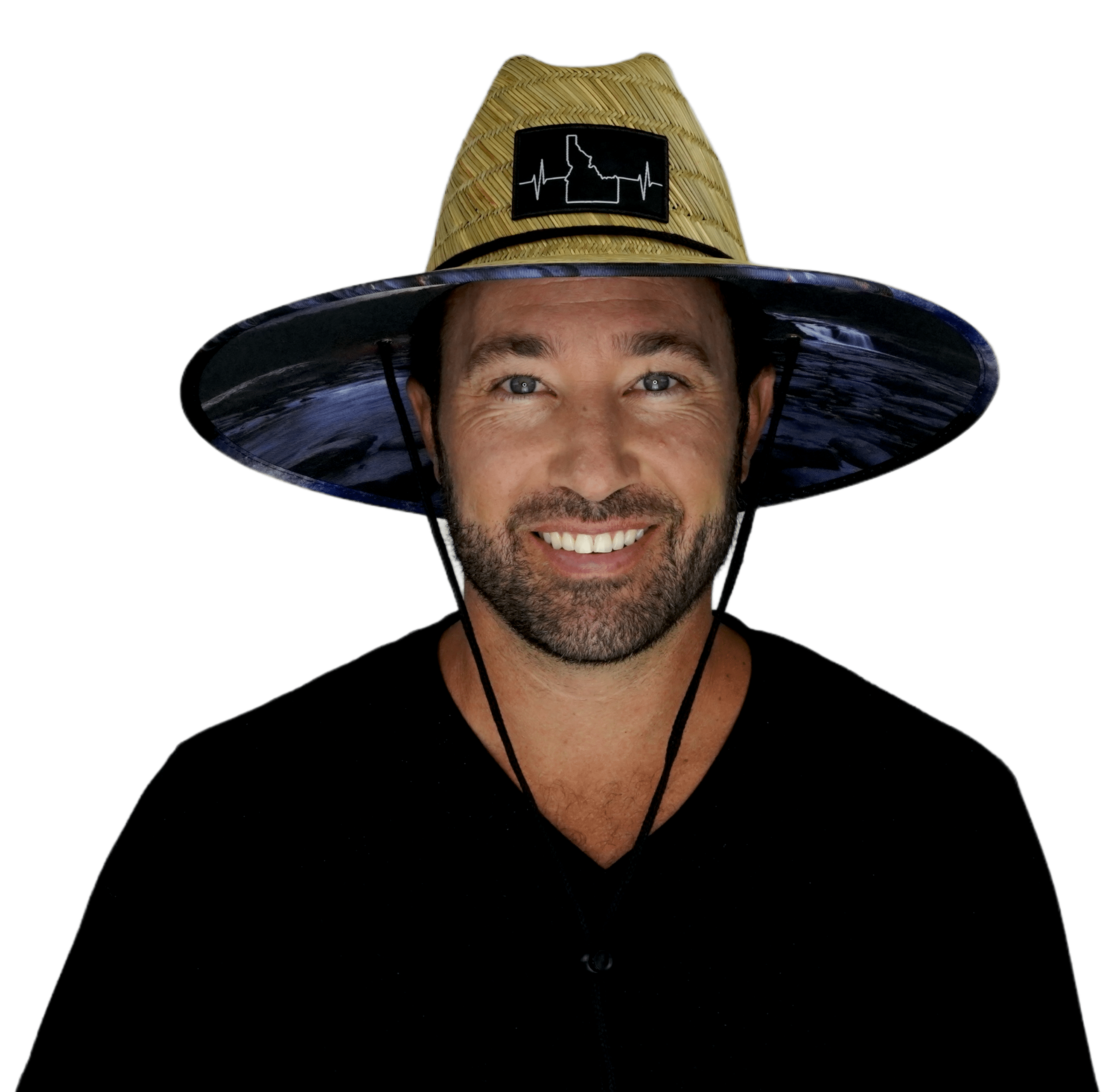 Idaho Straw - Sun Hat - McCall Night