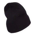 Europe Italy Flag Embroidered Big Short Beanie
