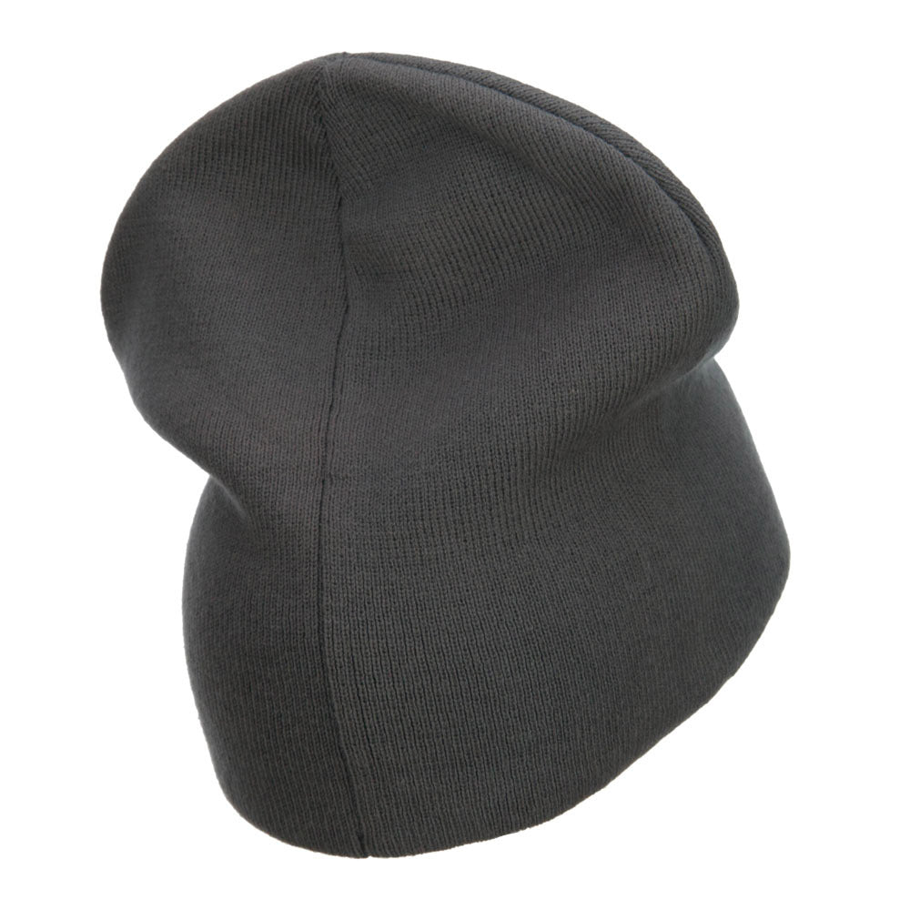 Europe Italy Flag Embroidered Big Short Beanie