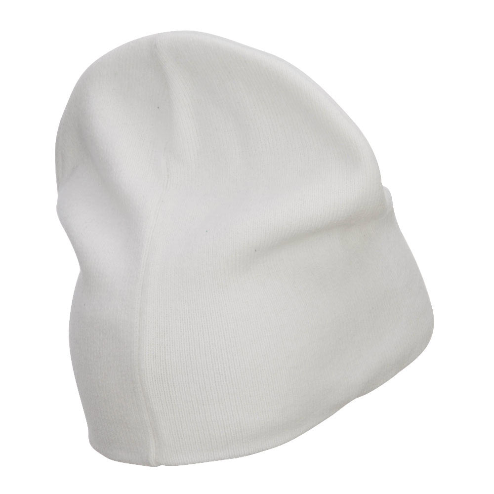 Europe Italy Flag Embroidered Big Short Beanie