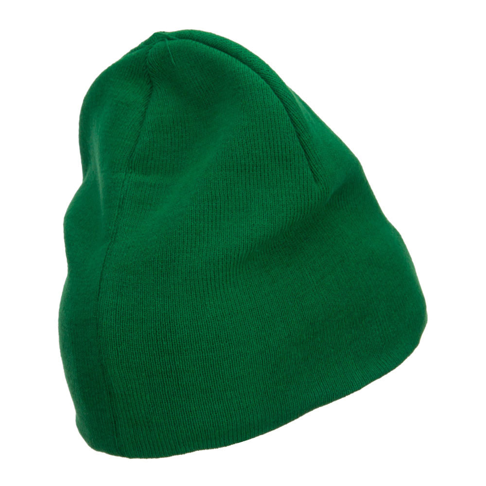 Europe Italy Flag Embroidered Big Short Beanie