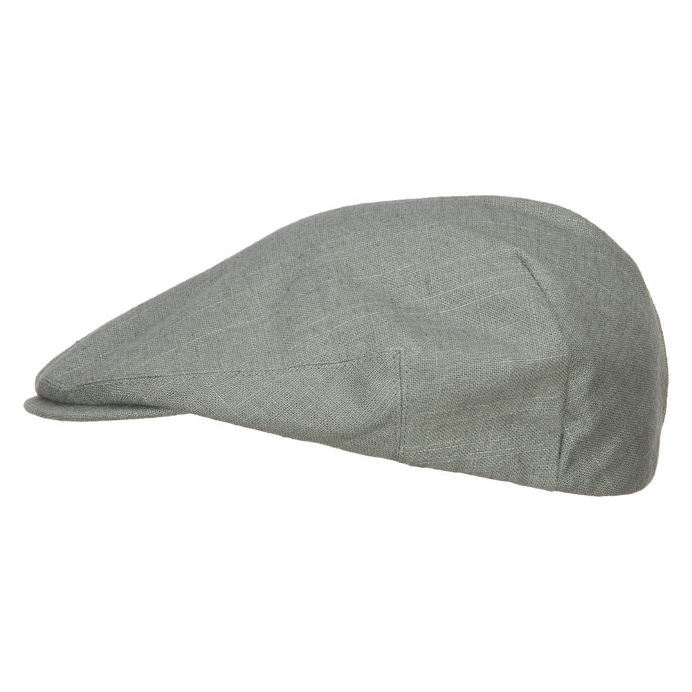 Big Size Men's Linen Ivy Cap