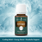 Young Living Peppermint Essential Oil — 15ml | Cooling, Energizing & Pure