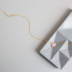 Pink Rose Quartz Pendant Necklace