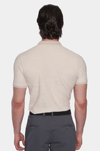 The Mercerized Cotton Polo (Cream)