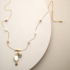 Opalite Bezel Necklace