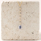 Tanzanite Quartz Yoga Pendant