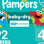 Pampers Baby-Dry Diapers Size 4, 92 Count