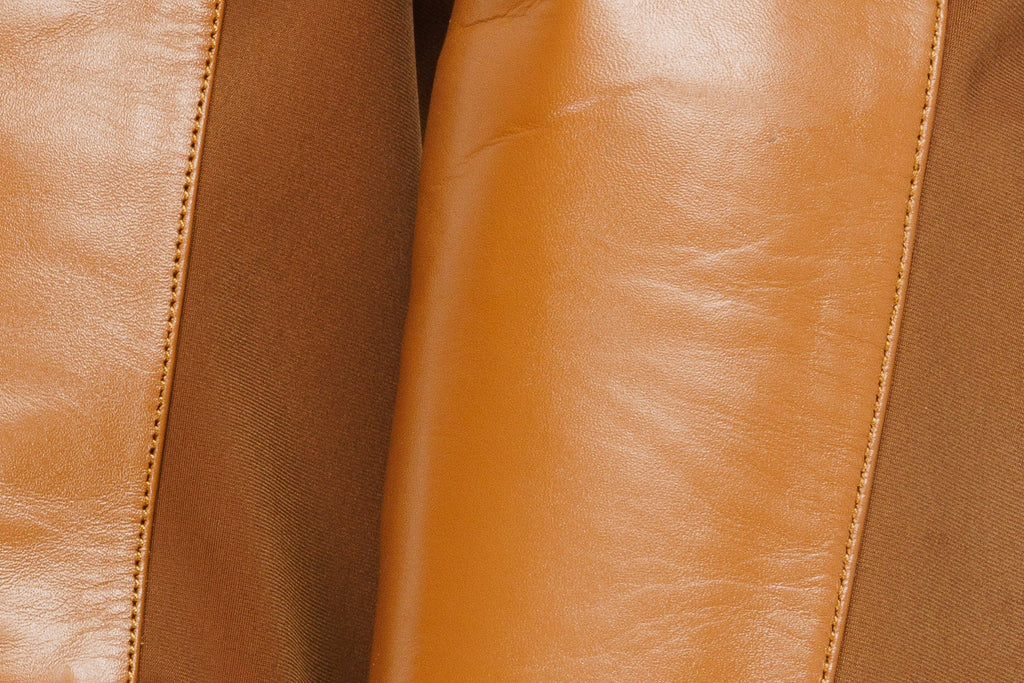 The Fairoks Tan Leather Knee High Women Boot