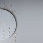 Pearl and Pink Tourmaline Necklace