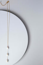 Pearl and Pink Tourmaline Necklace