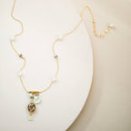 Smoky Quartz Bezel Necklace