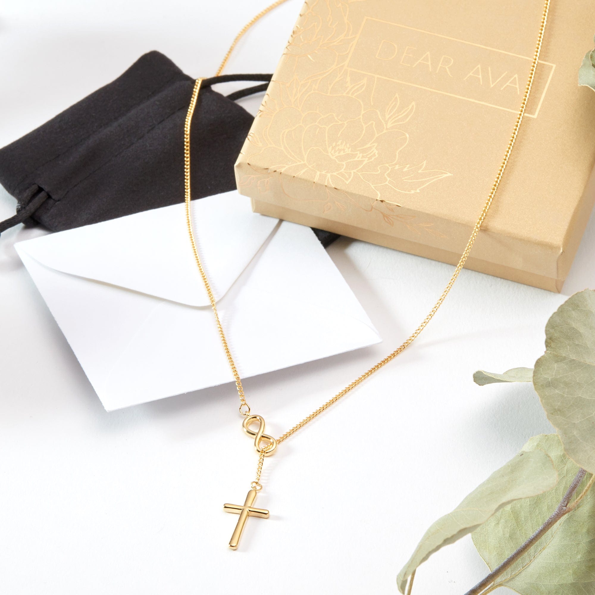 Infinity Cross Necklace