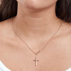 Infinity Cross Necklace