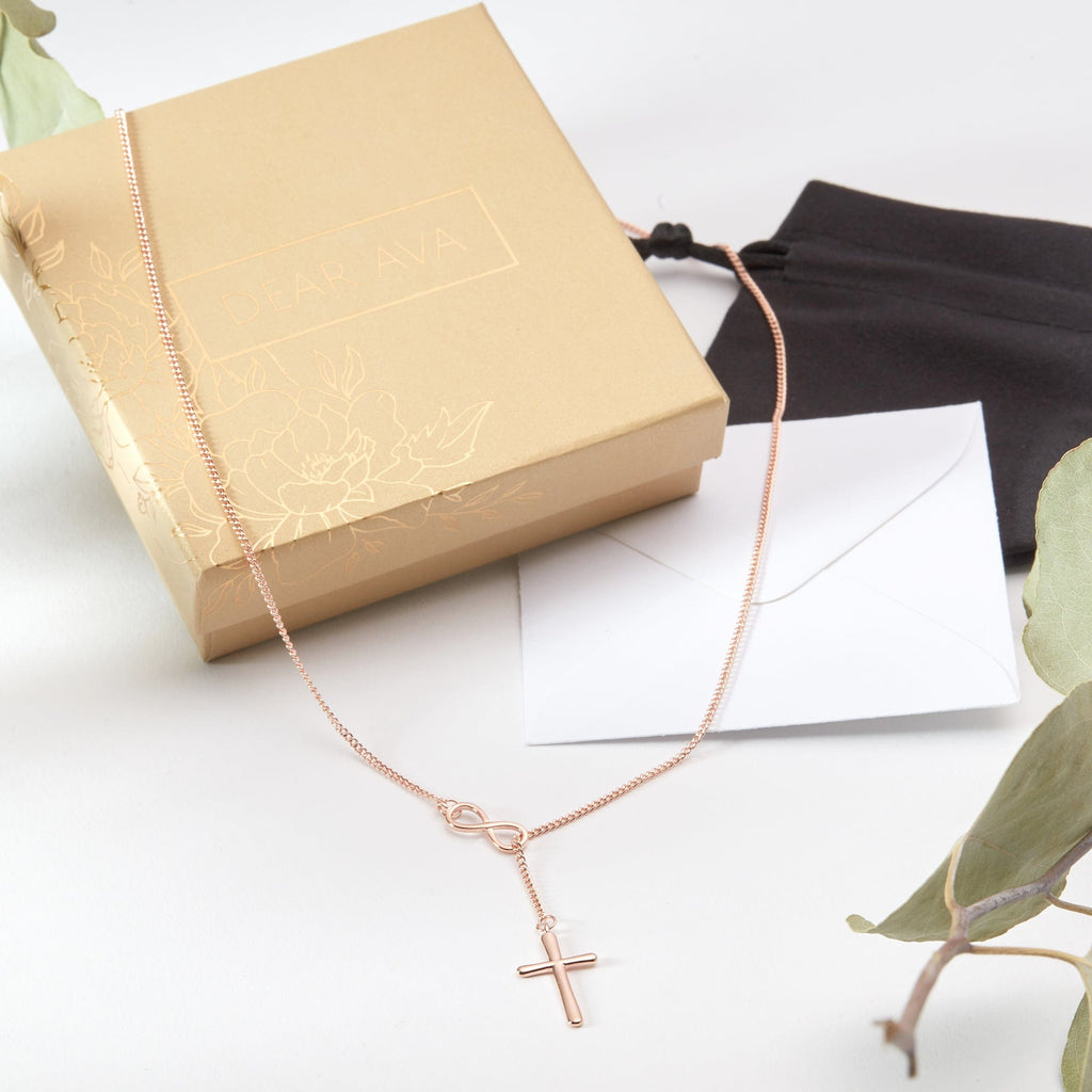 Infinity Cross Necklace