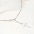Infinity Cross Necklace