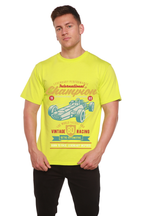 International Champion Men's Bamboo Viscose/Organic Cotton Short Sleeve Graphic T-Shirt