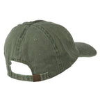Security Letter Embroidered Big Size Washed Cap