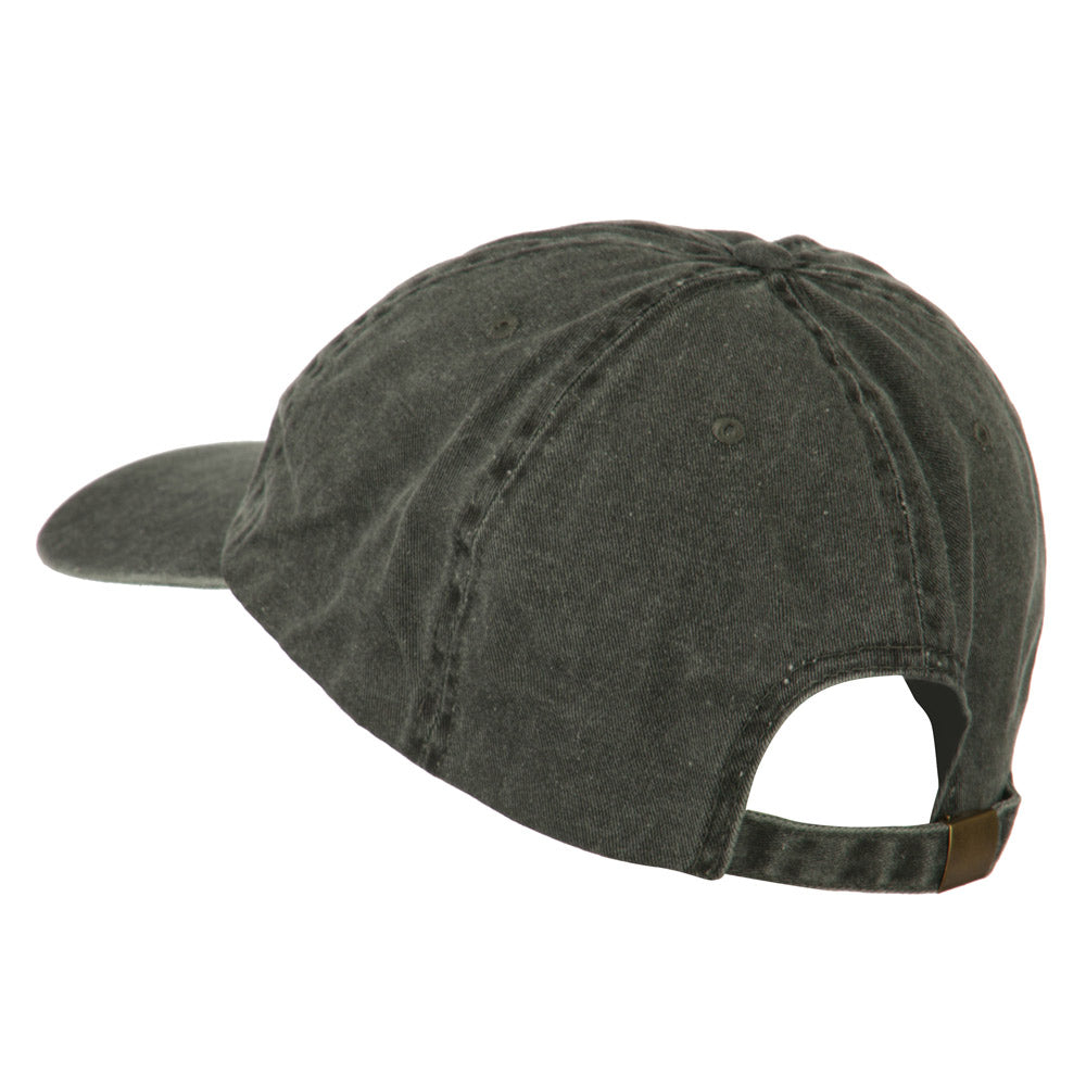 Security Letter Embroidered Big Size Washed Cap