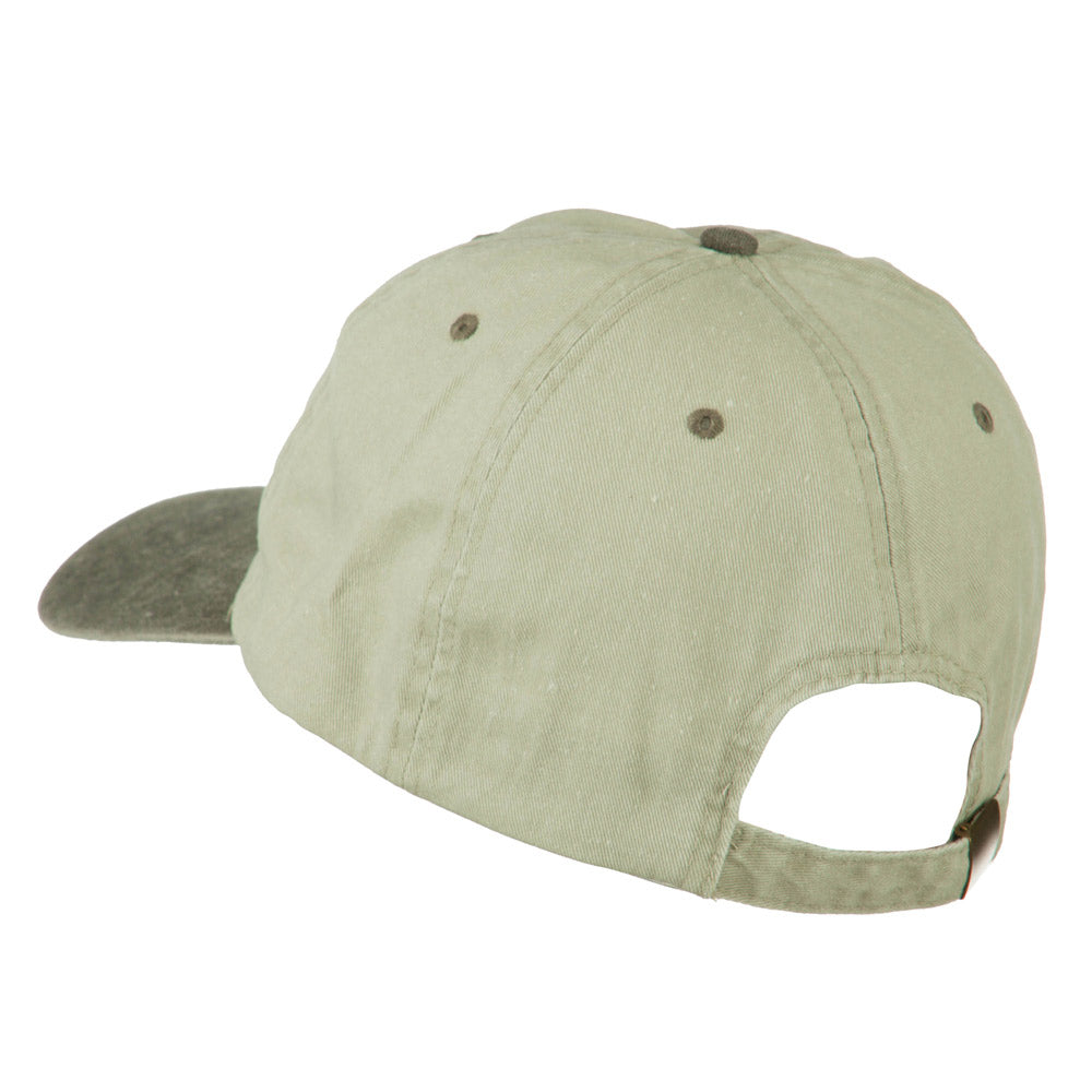 Security Letter Embroidered Big Size Washed Cap