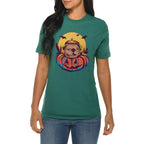 Pumpkin Dog Graphic Design Deluxe Jersey T-Shirt
