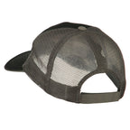 Italy Flag Embroidered Patched Big Size Washed Mesh Cap