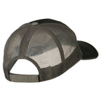 Italy Flag Embroidered Patched Big Size Washed Mesh Cap