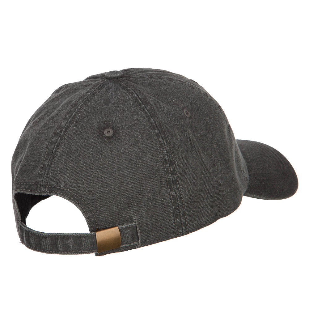 Big Size Washed Pigment Dyed Cap