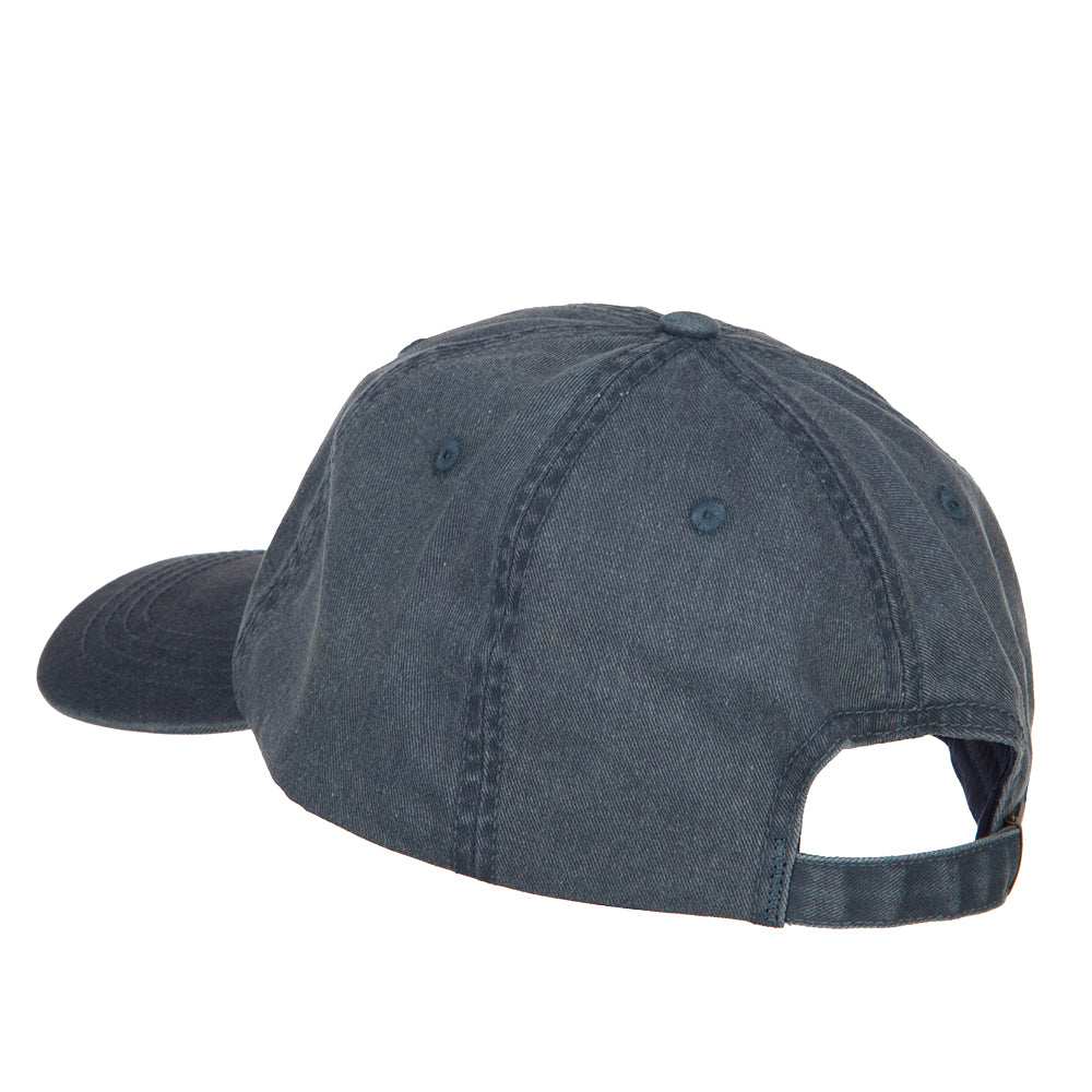 Big Size Washed Pigment Dyed Cap