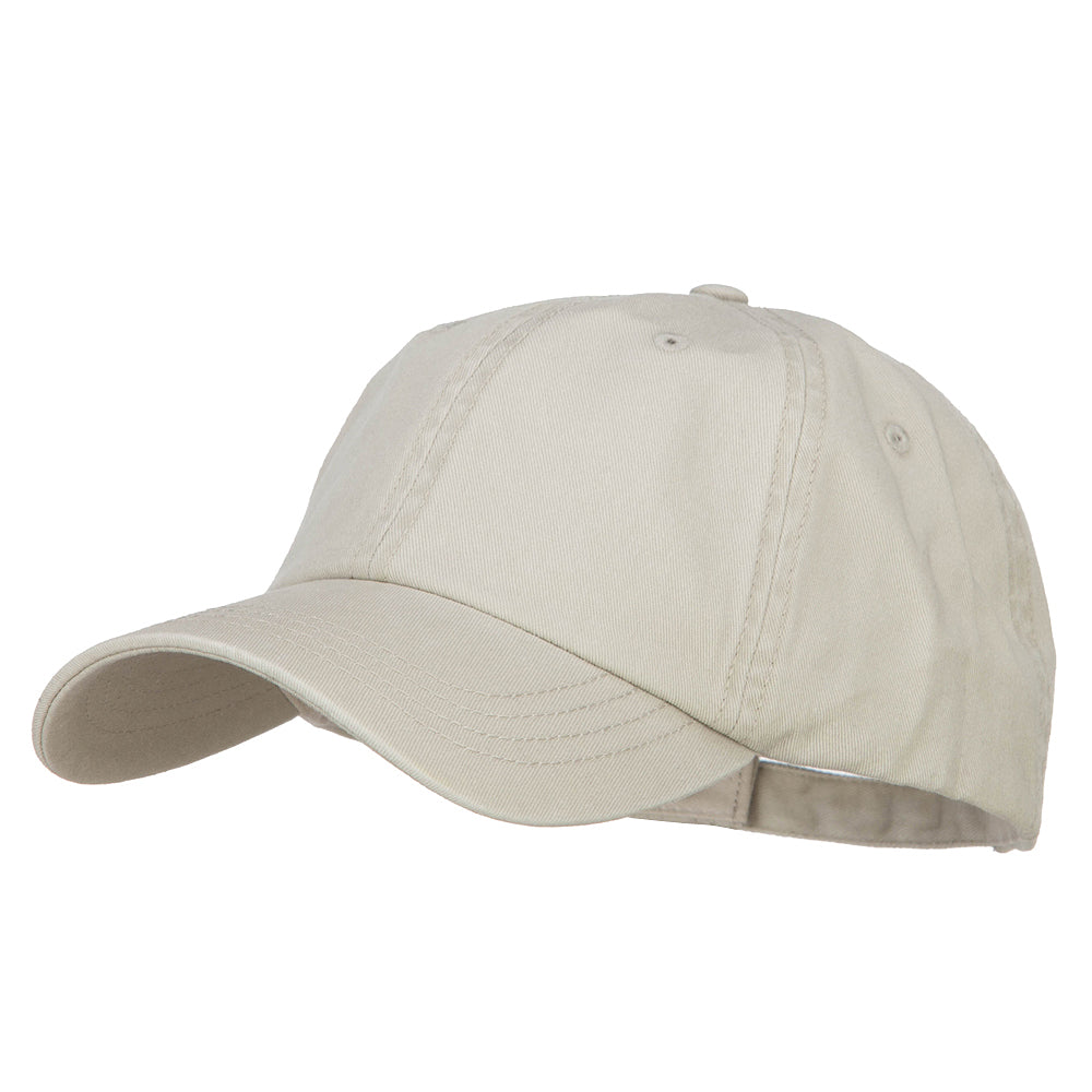 Big Size Washed Pigment Dyed Cap