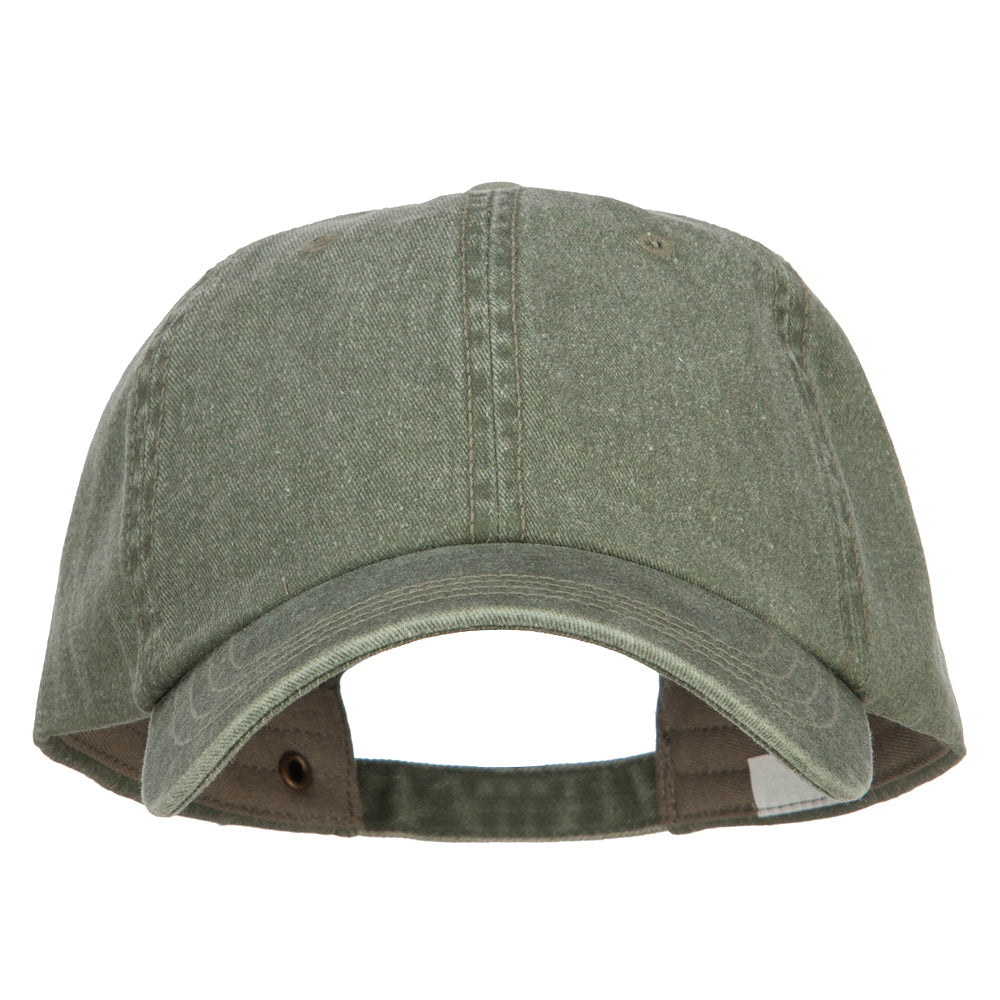 Big Size Washed Pigment Dyed Cap
