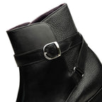 45-600-BLK Jodphur Italian Calfskin Boot, Black