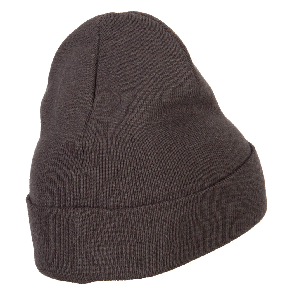 Jolly Roger Skull Embroidered Big Size Long Beanie