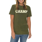 Champ Graphic Design Vintage Crewneck Tee