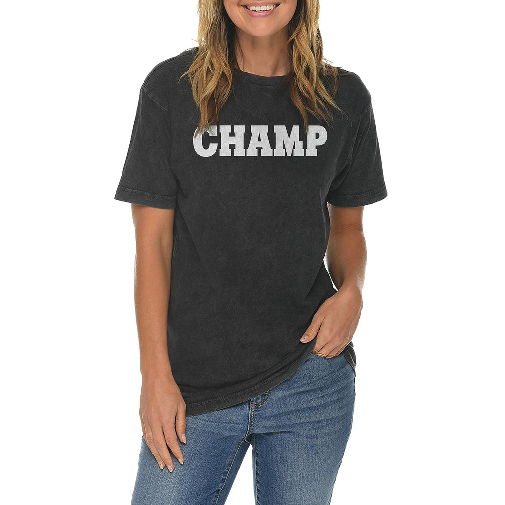 Champ Graphic Design Vintage Crewneck Tee