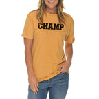 Champ Graphic Design Vintage Crewneck Tee